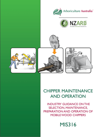 MIS316 Chipper Maintenance and Operation
